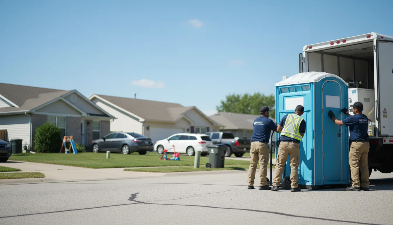 Standard Porta Potty Rentals in New Boston, IL near me